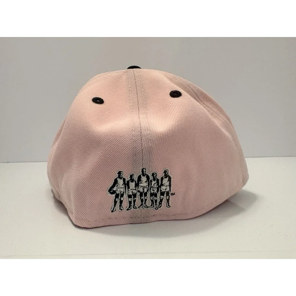 2nd Story Morry Fitted Hat Pink Size 7 3/8 NWT Physical Culture Supply Co.